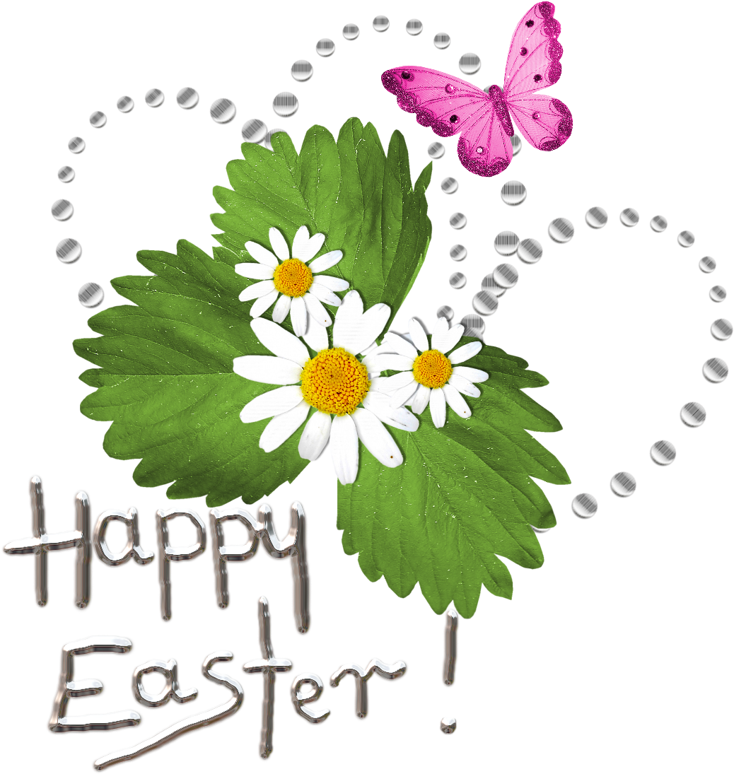 Happy Easter Transparent Text With Deco Png Picture - Happy Easter Transparent (1170x1246)