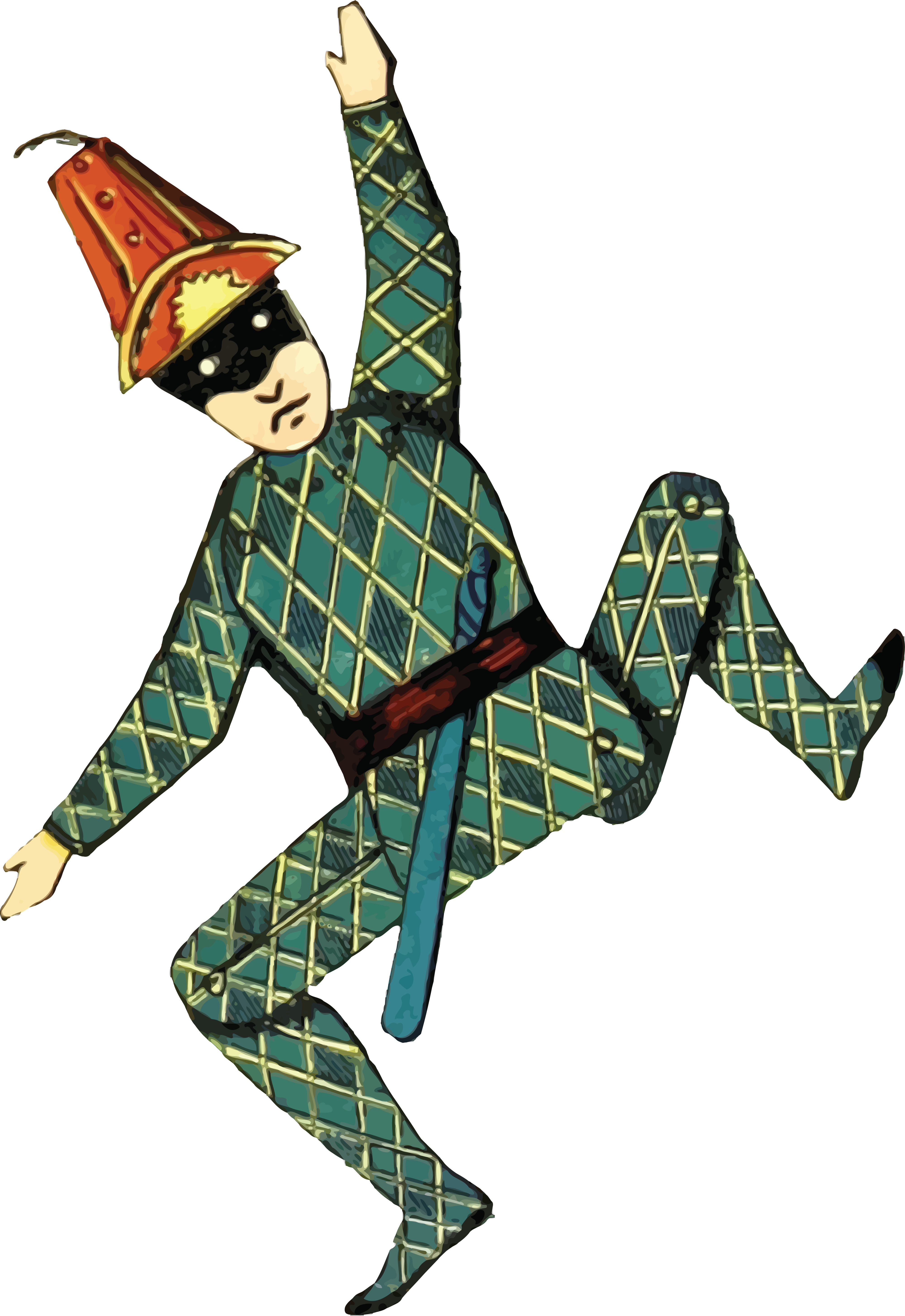 Free Clipart Of A Dancing Fool - My Joke Writing Journal: Blank Lined Journal - 6x9 (4000x5816)