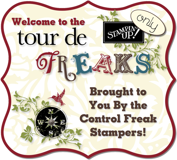 It's Time For The Monthly Tour De Freaks Our Theme - Stampin Up (600x540)