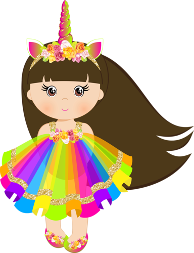 Unicórnio - Desenho De Boneca Unicornio (384x500)