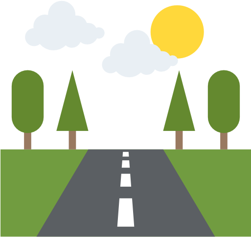 Road Free Icon - Landscape Photography (512x512)