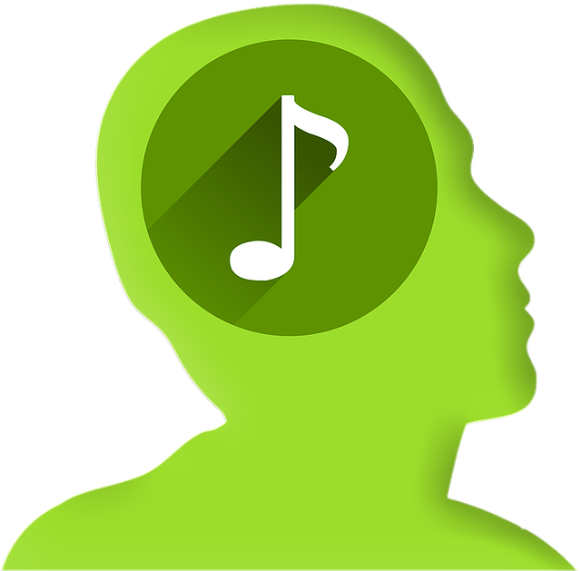 Icon, Head, Profile, Note, Music - Perfil Musica (640x629)