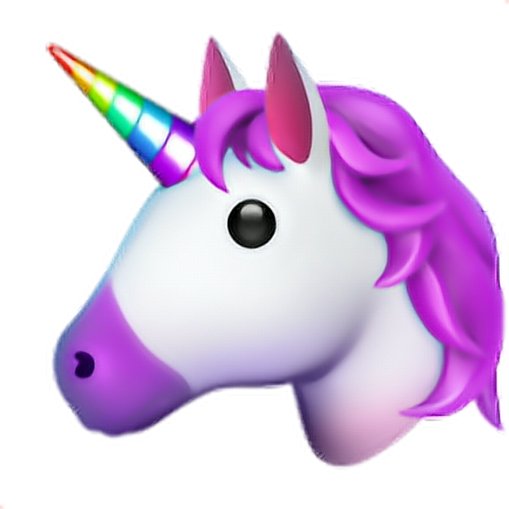 Unicorn Emoji (1024x1024)