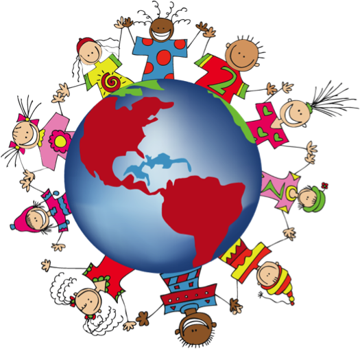 Throughout The Month Of March Students Have Been Learning - One World Clipart (525x508)