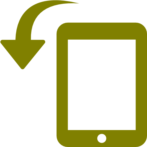 Free Olive Rotate To Landscape Icon - Android (512x512)