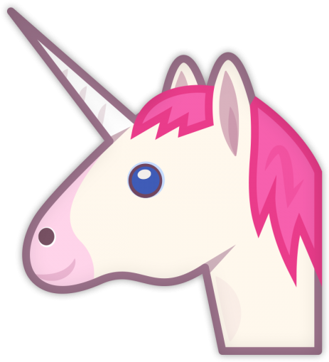 Unicorn Emoji Cute Cuteunicorn Pink Pinkunicorn Freetoe - Emoji De Unicornio Em Png (700x525)