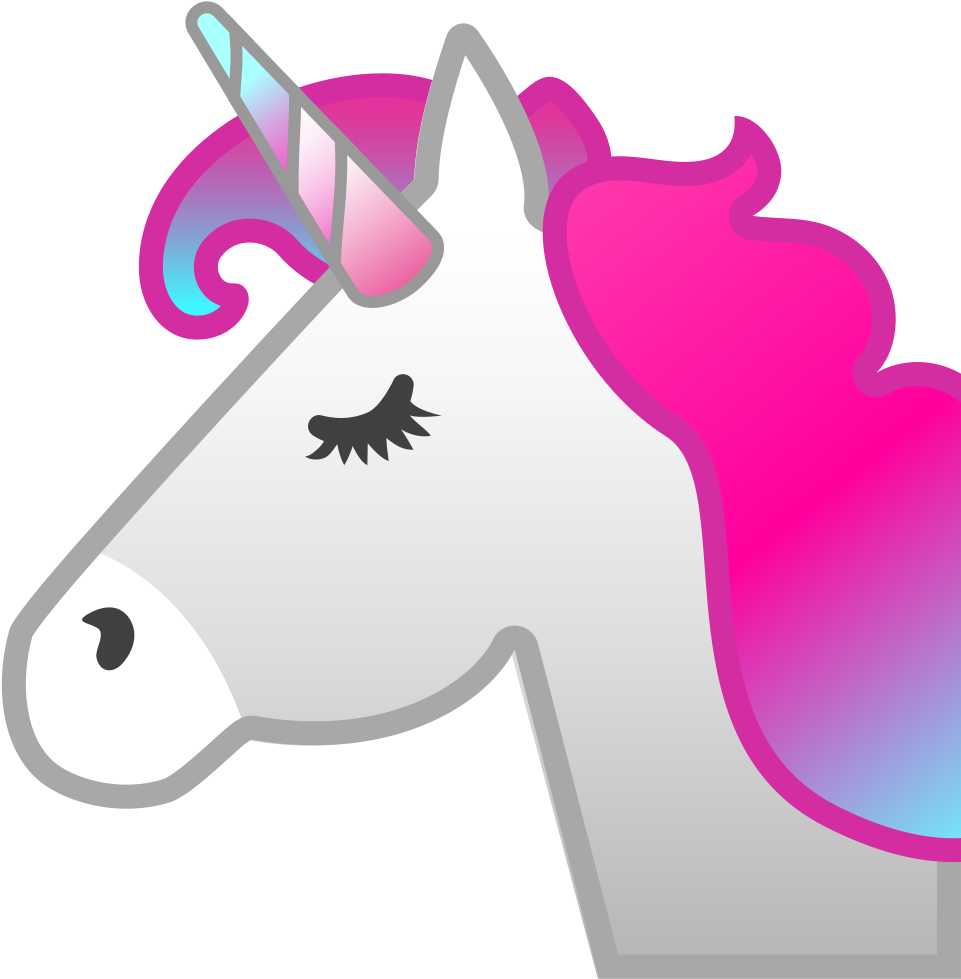 Unicorn Face Icon - Emoji Unicornio Png (1024x1024)