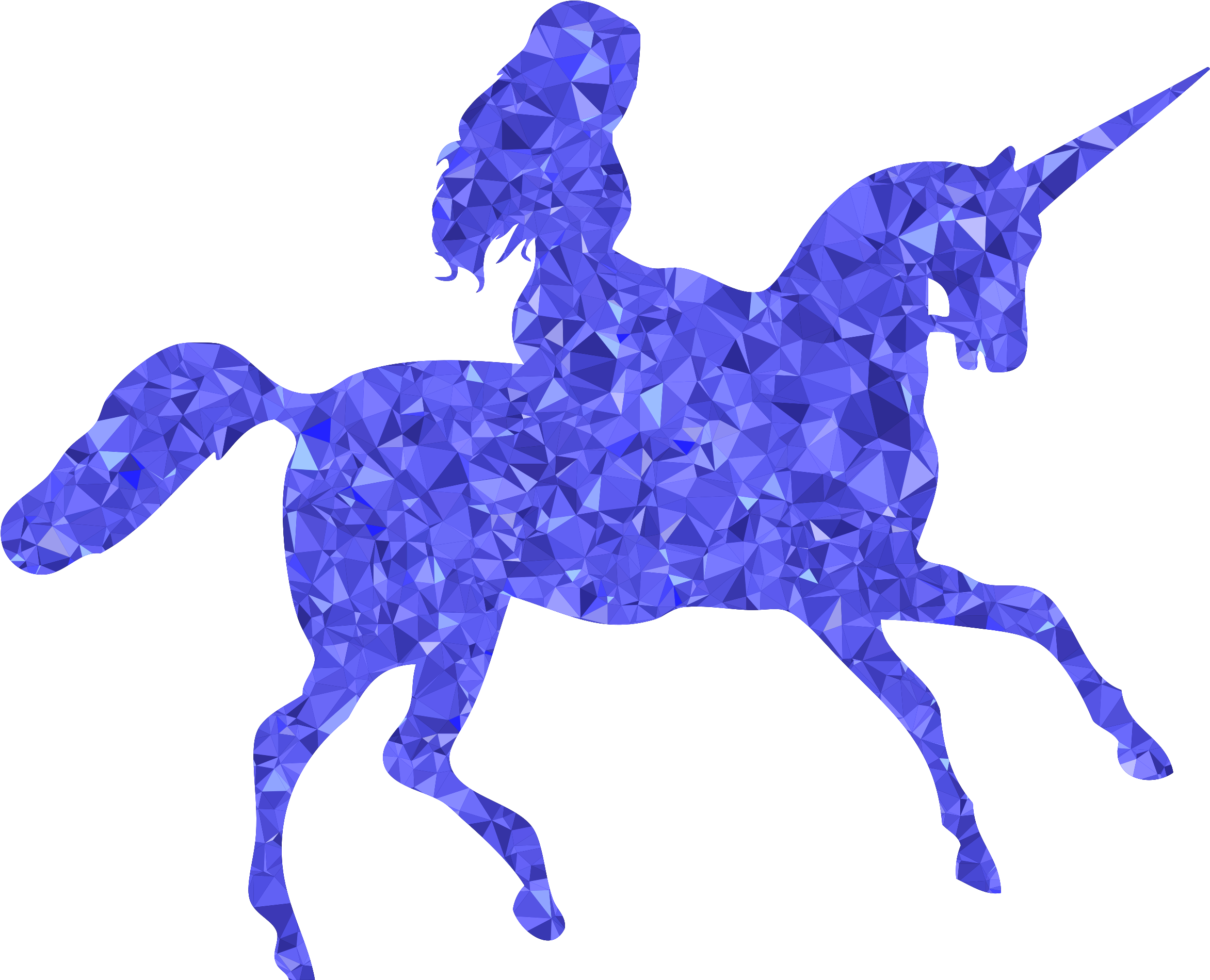 Woman Riding Unicorn - Woman Riding Unicorn (2400x1945)