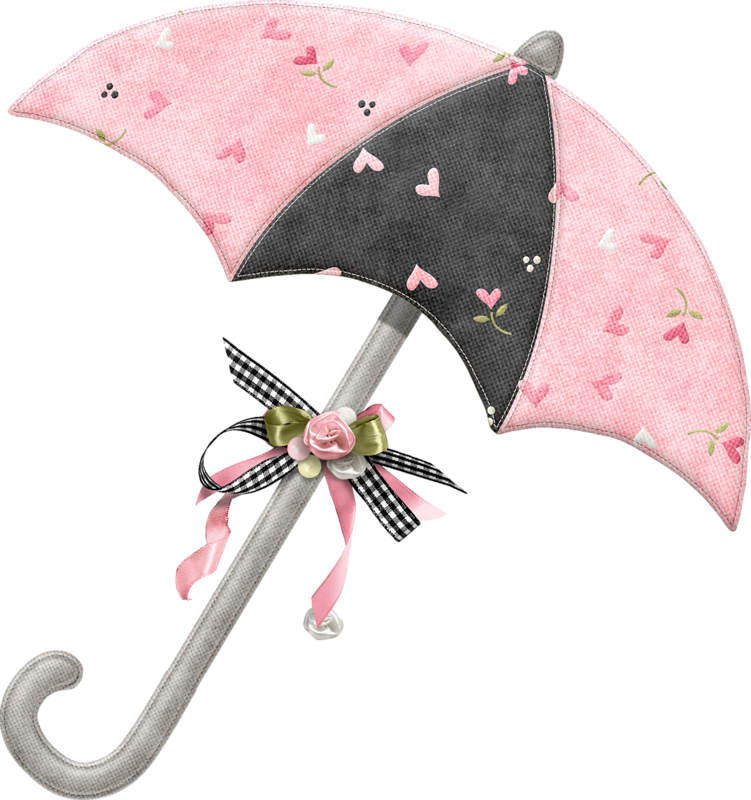 Bridal Shower Umbrellaumbrellas Parasolswedding Bellsclipart - Umbrella Clipart Baby Shower Girl (751x800)