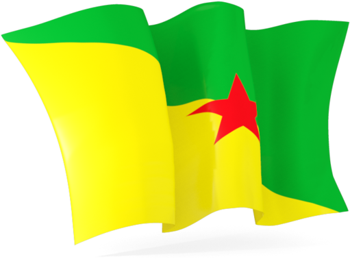Illustration Of Flag Of French Guiana - French Guiana Flag Gif (640x480)