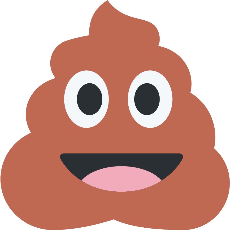 Twitter - Poop Twemoji (1024x1024)