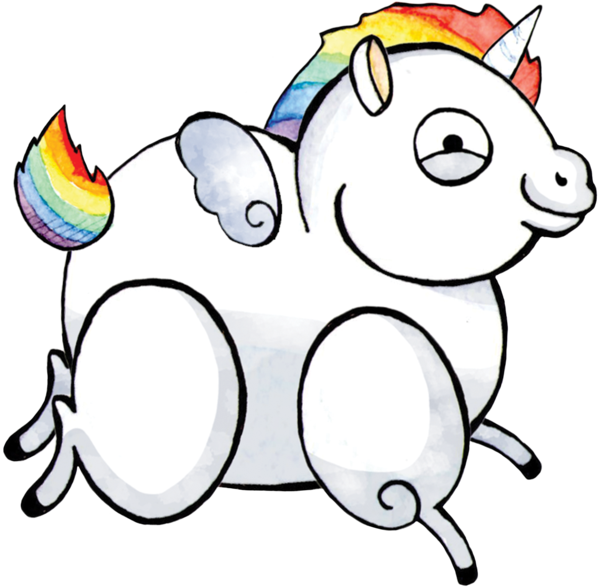 Derpy Unicorn By Khirahoshi On Deviantart - Cartoon (600x587)