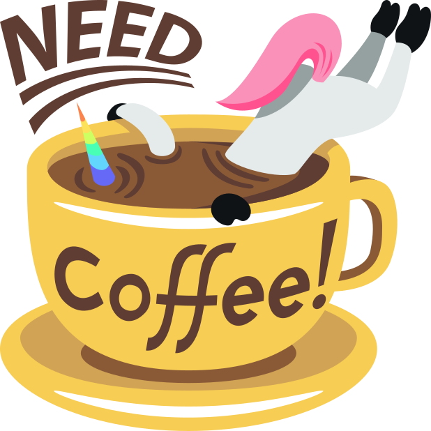 Emoji Inspired Stickers By Emojione™ Messages Sticker-5 - Need Coffee Stainless Steel Travel Mug (618x618)