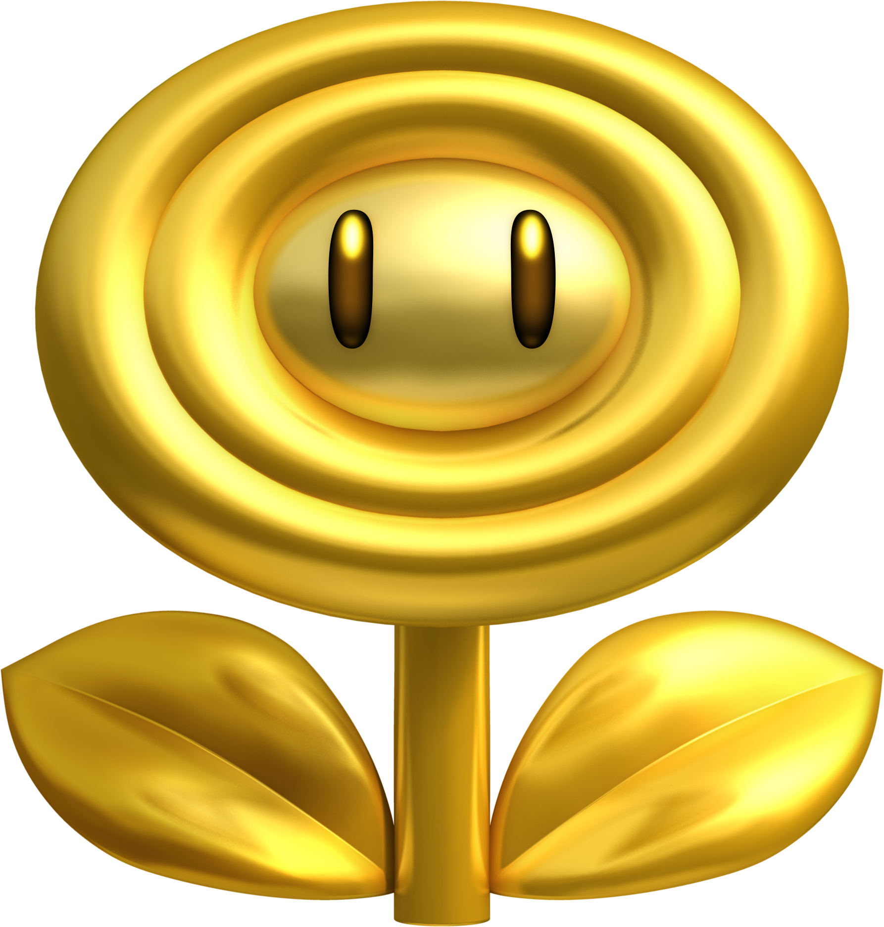 New Items - Mario Gold Flower (1786x1873)