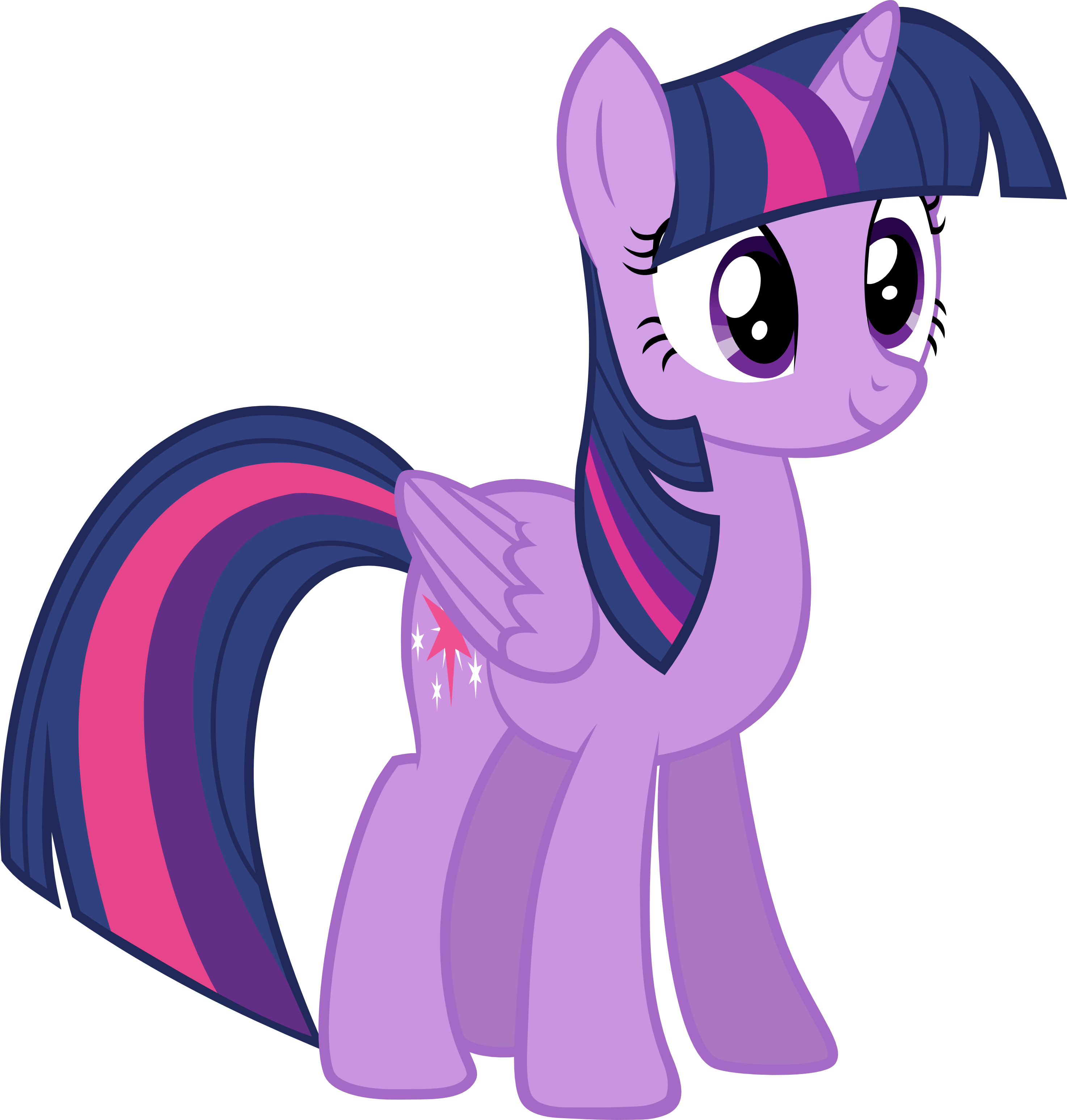 Twilight Sparkle Pinkie Pie Pony Winged Unicorn - Twilight Sparkle Pinkie Pie Pony Winged Unicorn (2948x3093)