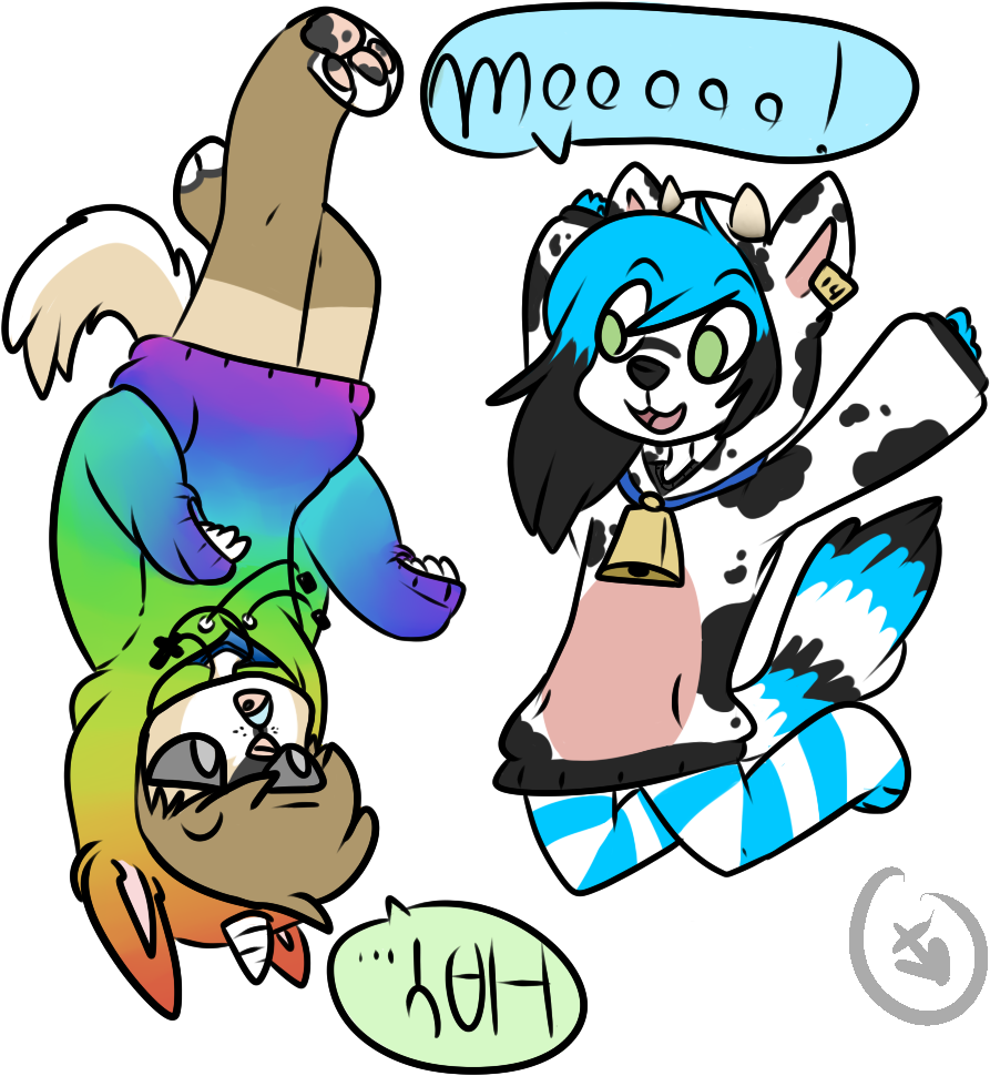 Unicorn And Cow Number 14 By In3lly On Deviantart - Derpy Unicorn (1000x1000)