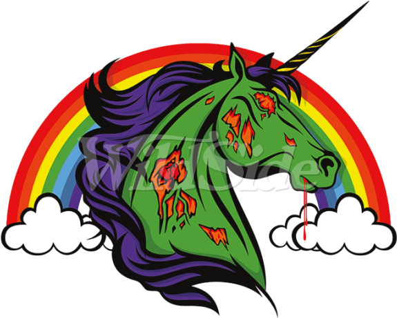 Zombie Unicorn Rainbow - Beyond Horatio's Philosophy: The Fantasy Of Peter S. (600x600)