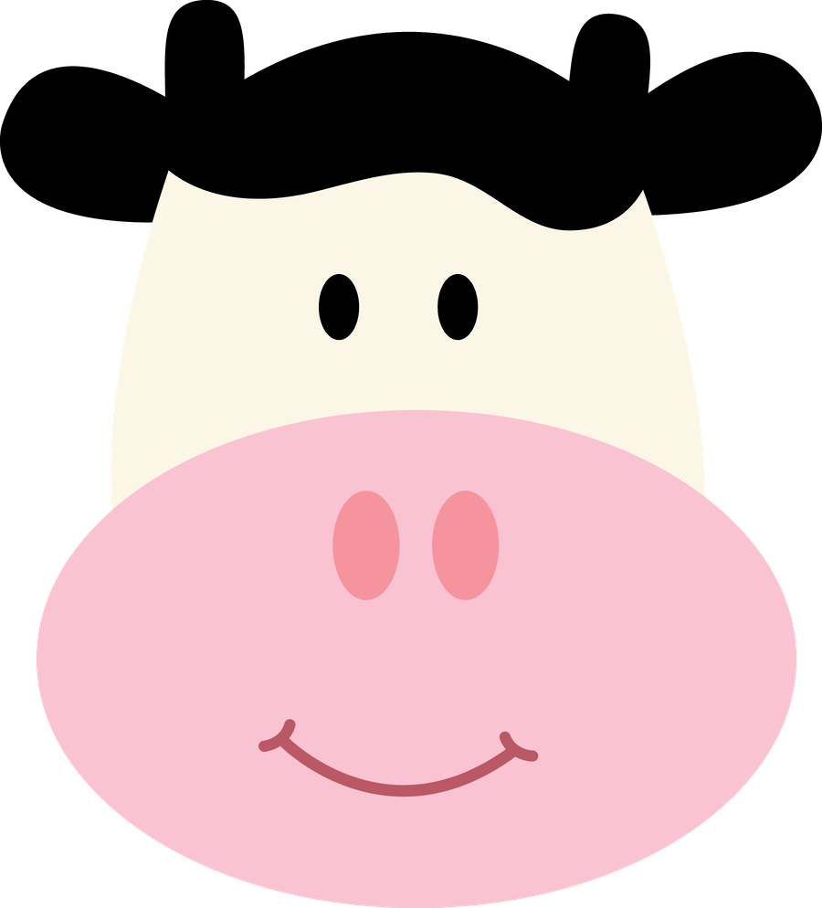 Cow Artapplique - Drawing (900x994)