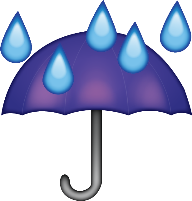 Umbrella Emoji $0 - Umbrella Emoji (640x640)
