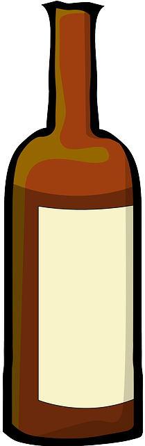Bottles Wine, Bottle, Cartoon, Drink, Alcohol, Bottles - Wine Bottle Clip Art (320x640)