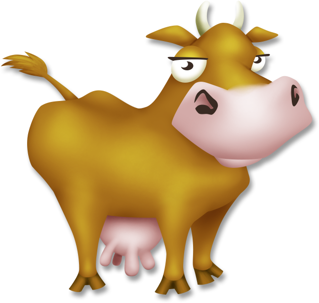 Cow - Hayday Pig (647x647)