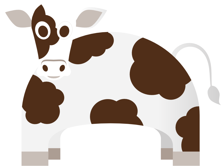 Abstract Cow Scalable Vector Graphics Svg - Domestic Pig (999x999)