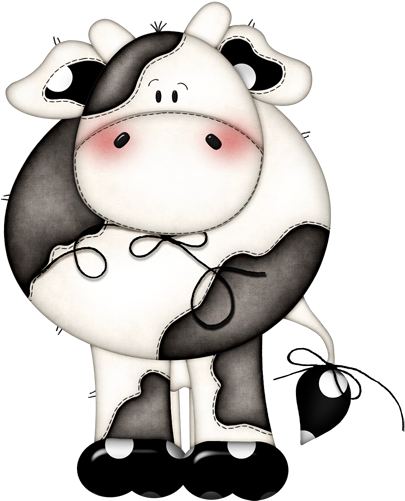 Funny Cows Clipart - Vaca Country (450x530)
