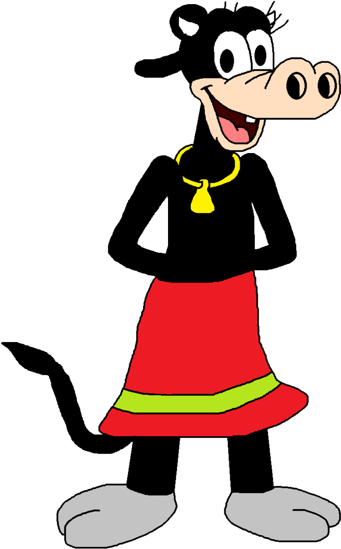 Clarabelle Cow Transparent Png - Transparency (800x1191)