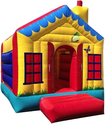4x4m Fun House Bouncy Castle - Inflatable Castle (602x449)