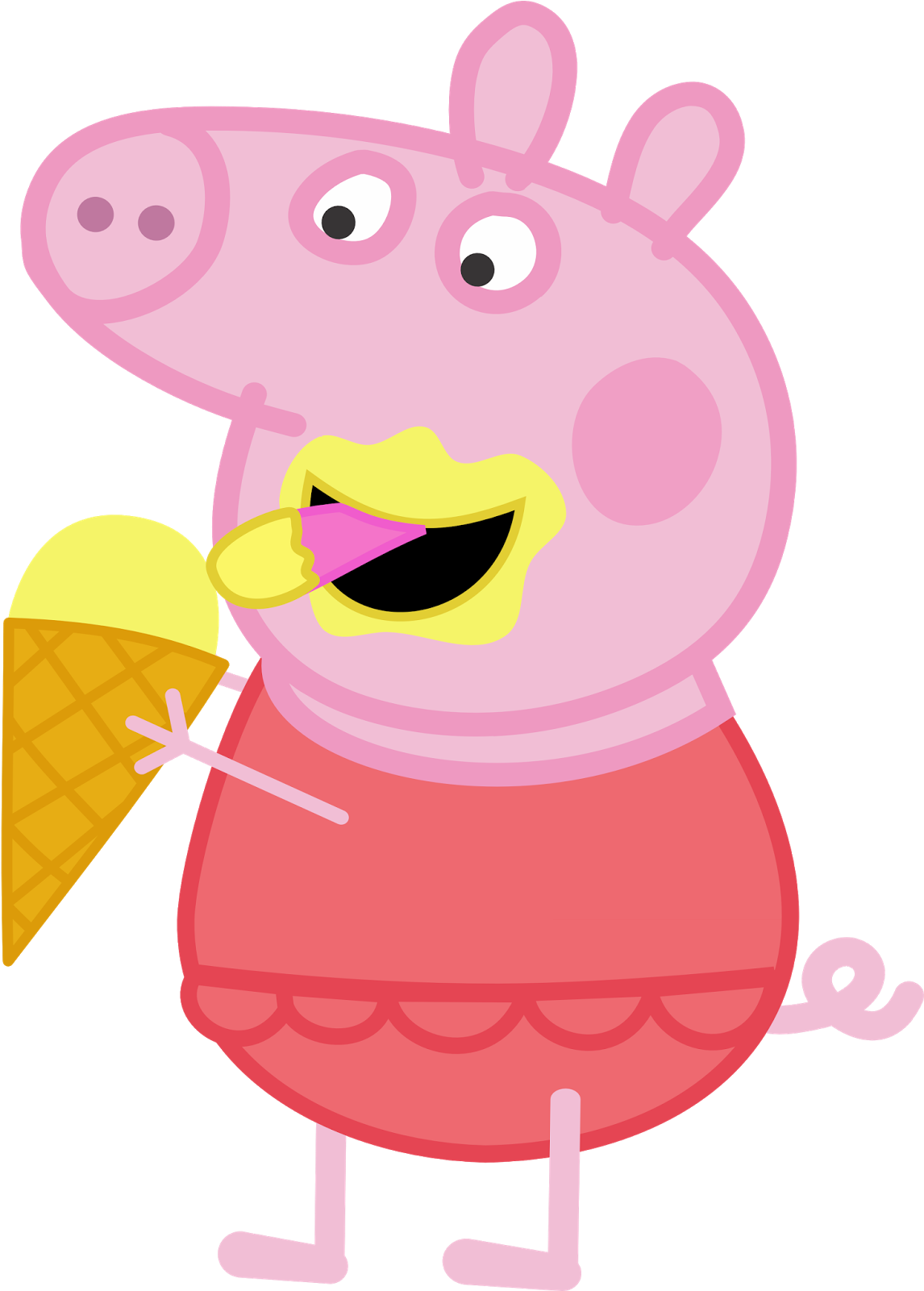 Daddy Pig Mummy Pig George Pig Clip Art - Peppa Pig .png (1160x1600)