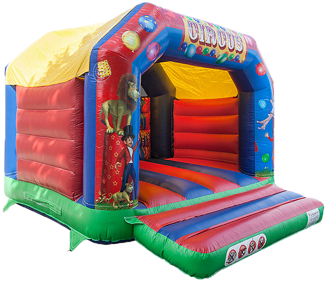 Circus Castle Left Side - Inflatable (784x588)