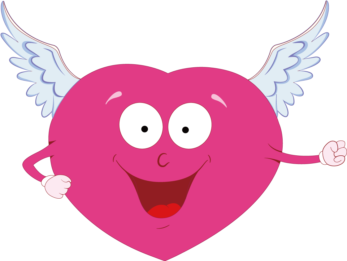 Cupid Valentines Day Heart Clip Art - Cupid Valentines Day Heart Clip Art (1276x1276)
