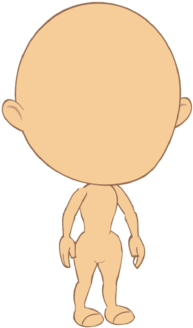 Here Is An Avatar Temp For You - Avatar Body Template (500x385)