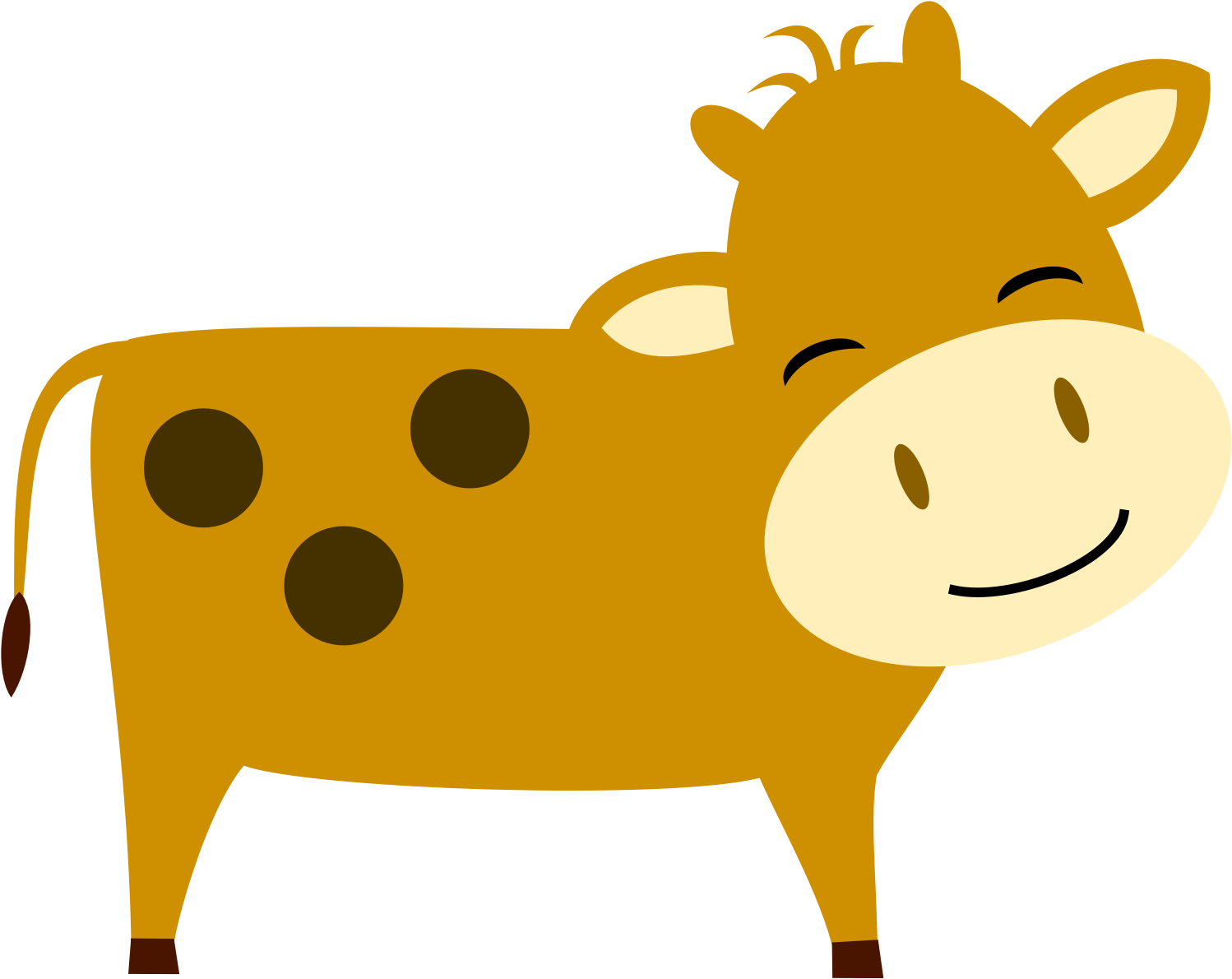 Felting - Funny Cow Tote Bag (1512x1204)