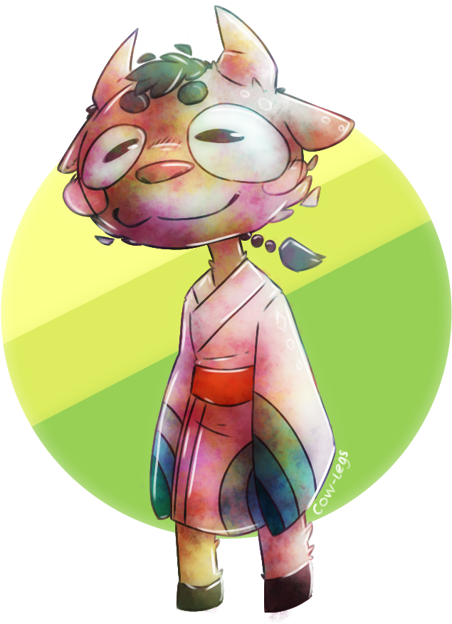 Predictabull By Cow-legs - Yokai Watch Predictabull (768x1024)