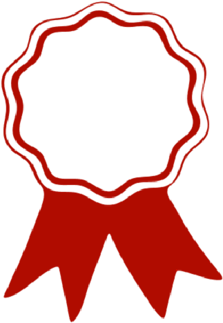 Png Award Ribbon *1* By Nhikute1411 - Award Ribbon Red (332x476)