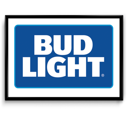 Bud Light Poster - Bud Light Pint Glass (480x370)