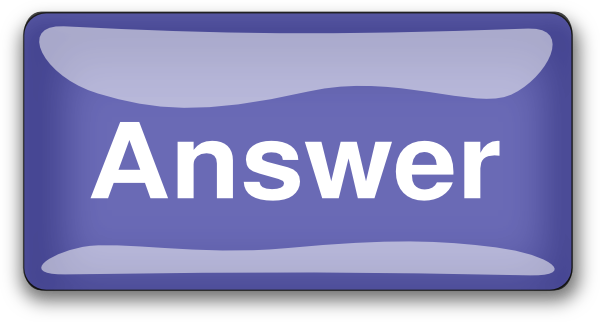 Answer Button Clip Art At Clker - Answer Button Clip Art At Clker (600x322)