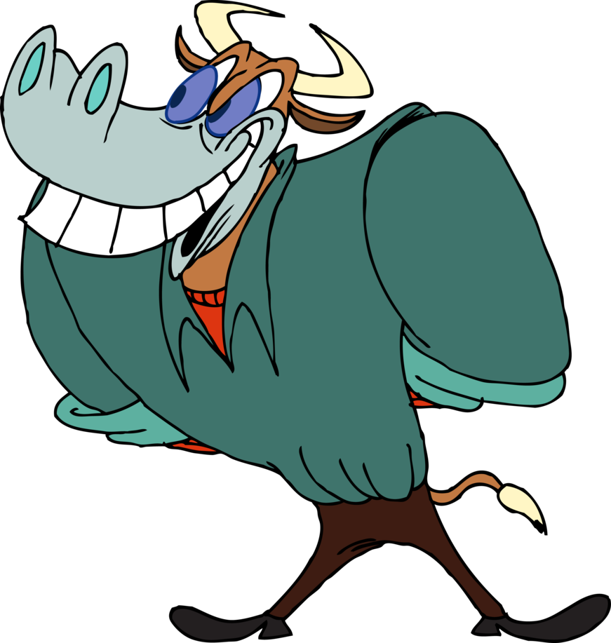 The Cow As George Liquor By Lotusbandicoot - George Liquor (871x917)