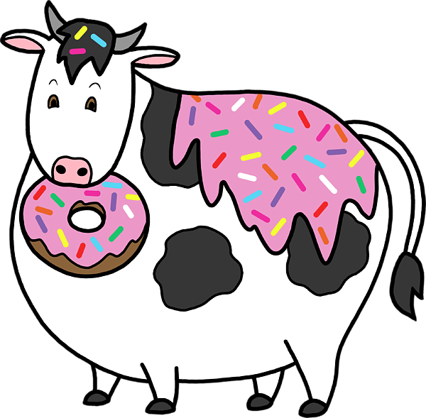 Bleed Area May Not Be Visible - Holstein Friesian Cattle (600x589)