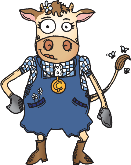 Clarabelle Cow Cattle Cartoon Character Clip Art - Clarabelle Cow Cattle Cartoon Character Clip Art (540x540)