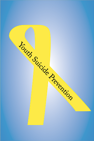 Suicide Ribbon - Suicide (300x450)