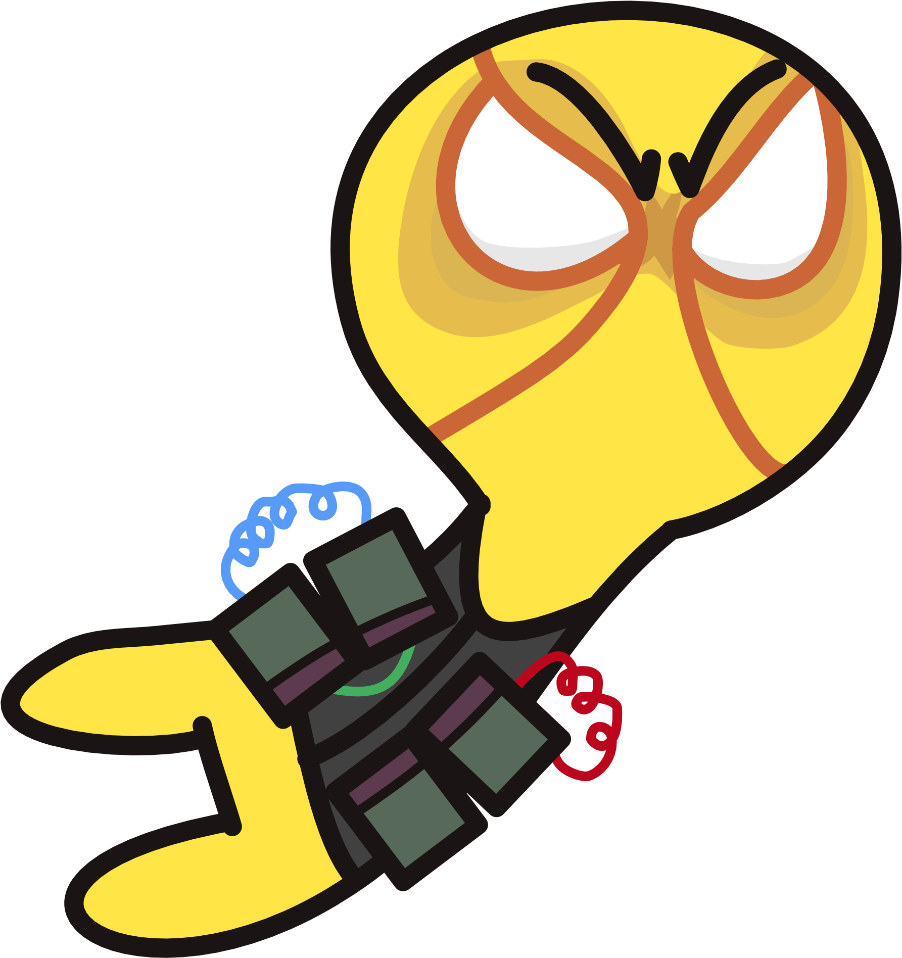 Suicide Bomber Meep Emote By Sungben - Bard Meep Png (2000x2000)