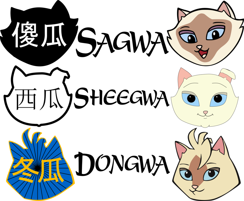 New Miao Logos By Lamonttroop - Sagwa The Chinese Siamese Cat Sheegwa (983x812)