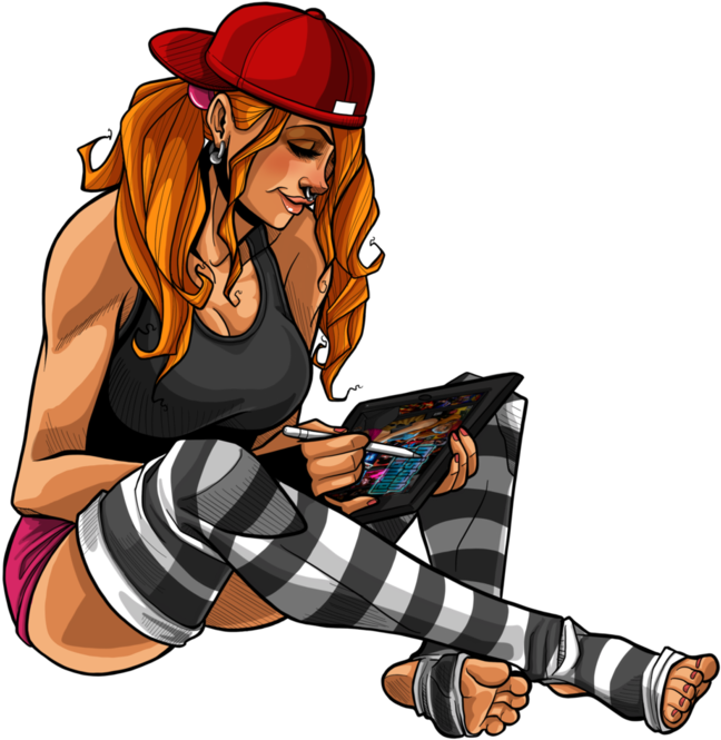 Love This Character, I Think She Needs A Name By Mistahmahvel - Illustration (719x1112)