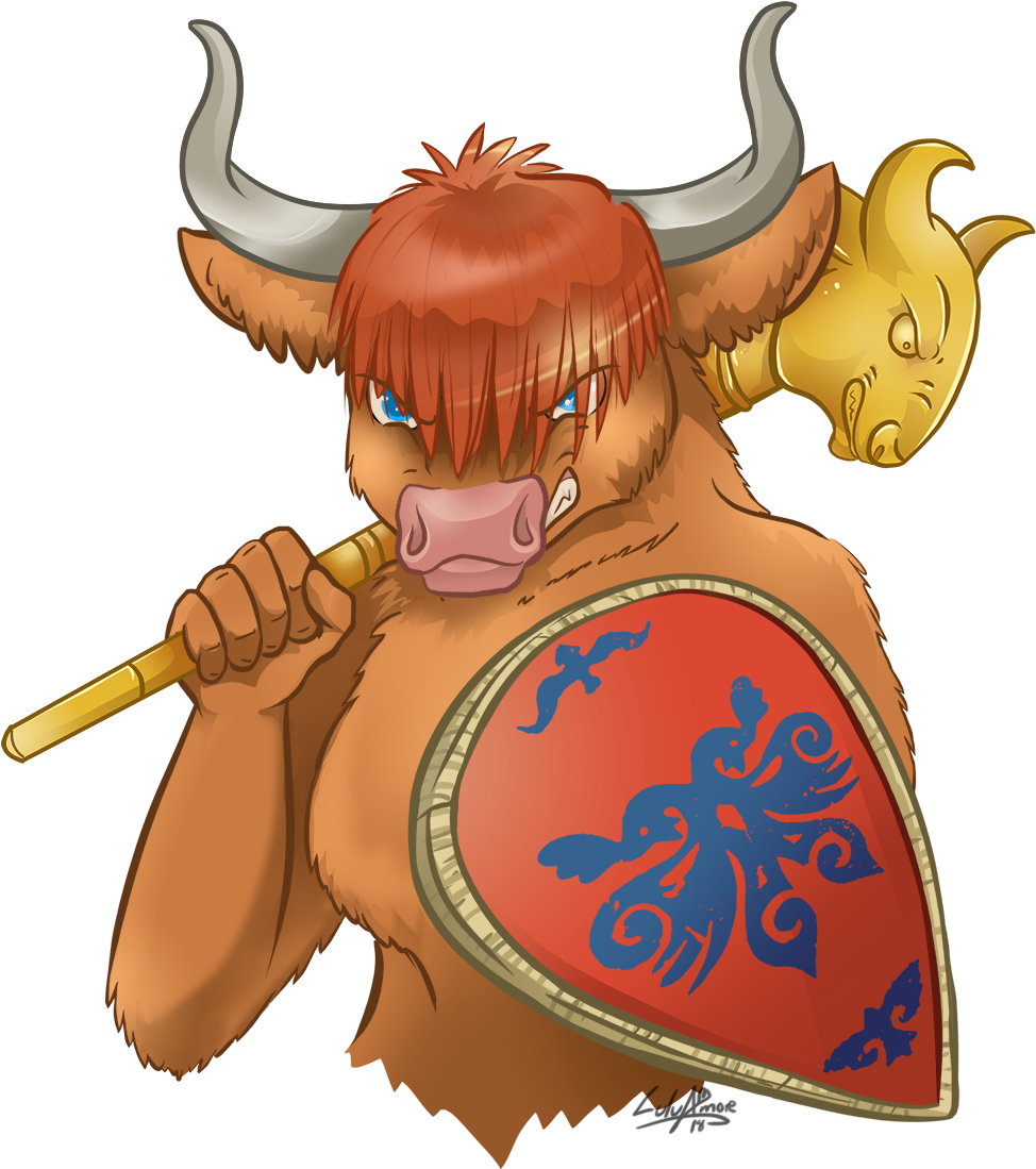 Highland Cow Warrior Com - Web Browser (992x1128)