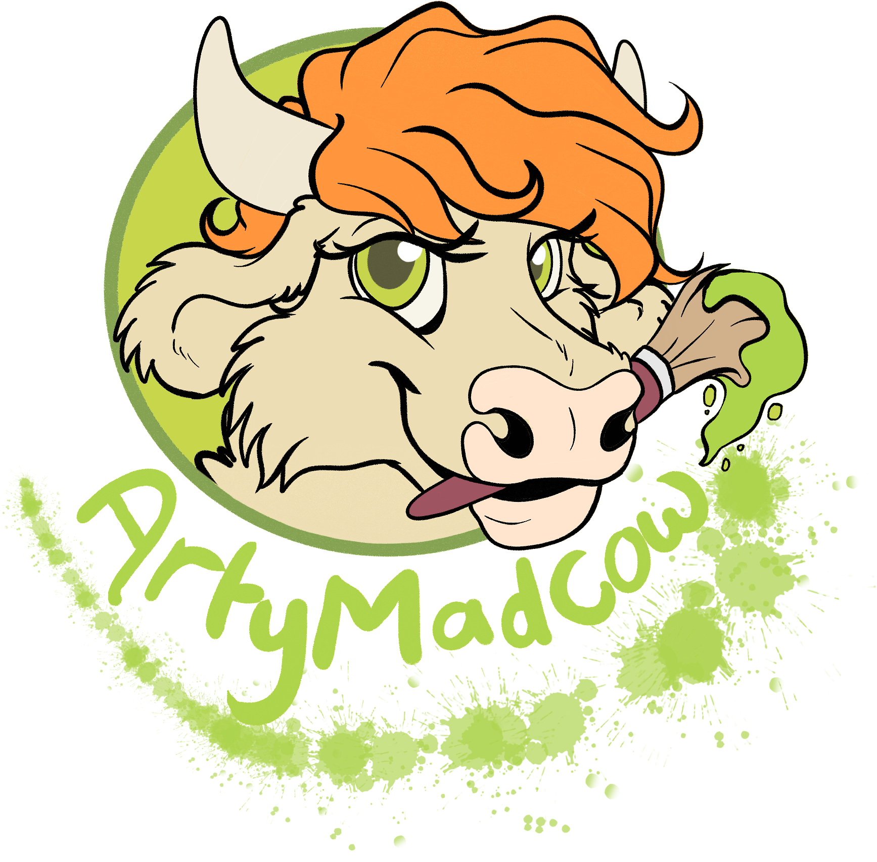 Arty Mad Cow - Funny Farm (1800x1898)