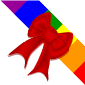 Pride Red Bow Image - Pride Red Bow Image (400x400)