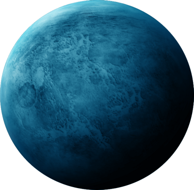 Coolest Solar System Background Don T Be Afraid To - Turquoise Planet (400x393)