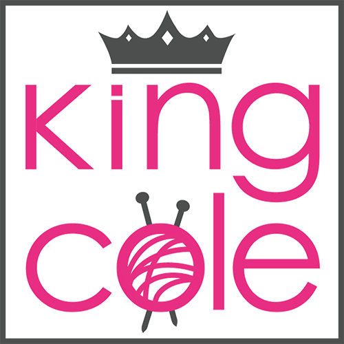 King Cole Highland Cow Toy & Cushion Tinsel Dk Knitting - King Cole Logo (500x500)
